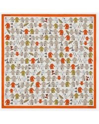 Burberry - Trench Coat Silk Scarf - Lyst
