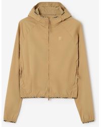 Burberry - Stretch Nylon Hooded Jacket - Lyst
