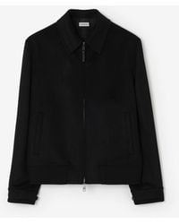 Burberry - Cashmere Bloomsbury Harrington Jacket - Lyst