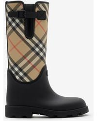 Burberry - Marsh Stamp Rubber Boots - Lyst
