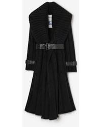 Burberry - Wool Mohair Silk Coat - Lyst