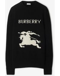 Burberry - Ekd Wool Cashmere Sweater - Lyst