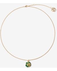 Burberry - Frog Charm Necklace - Lyst