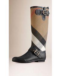 burberry waterproof boots