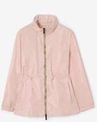 Burberry - Short Nylon Blackpool Parka - Lyst