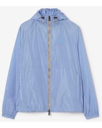 Burberry - Nylon Clapton Hooded Jacket - Lyst