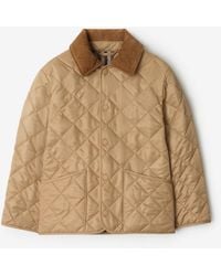 Burberry - Childrens Quilted Barn Jacket - Lyst
