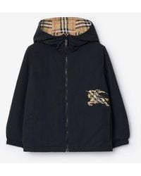 Burberry - Childrens Reversible Check Hooded Jacket - Lyst