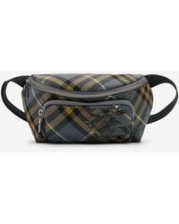 Burberry - Small Check Belt Bag - Lyst