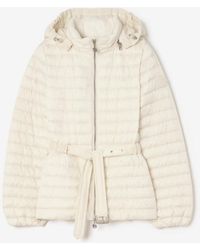 Burberry - Nylon Amberley Puffer Jacket - Lyst