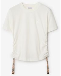 Burberry - Festival Cotton T-Shirt - Lyst