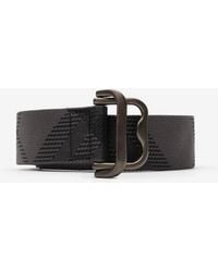 Burberry - Check Webbing Belt - Lyst