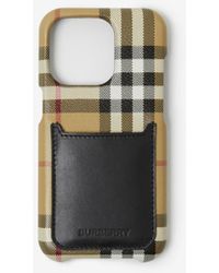 Burberry - Check Iphone 14 Pro Case - Lyst