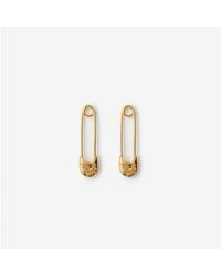 Burberry - Knight Pin Earrings - Lyst
