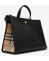 Burberry - Medium Check Cotswolds Tote - Lyst