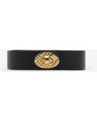 Burberry - Leather Cotswolds Belt - Lyst