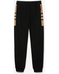 Burberry - Stephan Check-Pattern Track Pants - Lyst