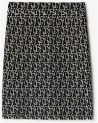 Burberry - B Charm Wool Blend Skirt - Lyst