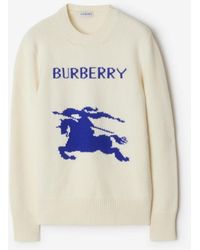 Burberry - Knight Wool Cashmere Sweater - Lyst