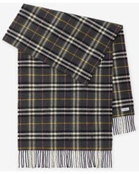Burberry - Check British Wool Scarf - Lyst