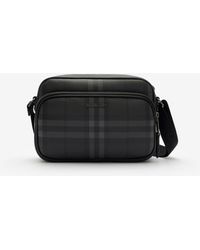 Burberry - City Check Pocket Crossbody Bag - Lyst