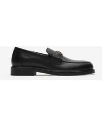 Burberry - Leather Pembroke Loafers - Lyst