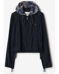 Burberry - Cropped Newcott Hooded Jacket - Lyst