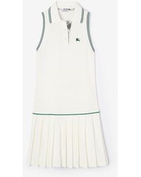Burberry - Cotton Tennis Dress - Lyst