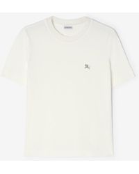 Burberry - Knight Jewel Cotton T-Shirt - Lyst