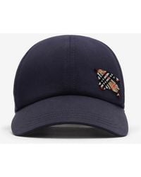 Burberry - Knight Tropical Gabardine Baseball Cap - Lyst