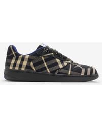 Burberry - Check Terrace Sneakers - Lyst