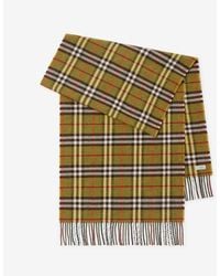 Burberry - Check British Wool Scarf - Lyst