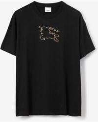 Burberry - Padbury Graphic-print Cotton-jersey T-shirt - Lyst