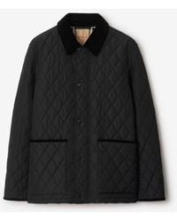 Burberry - Quilted Nylon Barn Jacket - Lyst