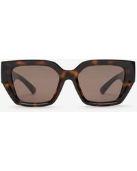Burberry - Ekd Rectangular Sunglasses - Lyst