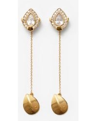 Burberry - Shield Pendant Earrings - Lyst