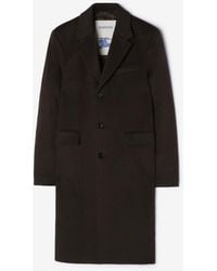 Burberry - Wool Cashmere Tailored Coat - Lyst