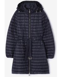 Burberry - Nylon Amberley Puffer Coat - Lyst