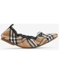 Burberry - Ballerinas - Lyst
