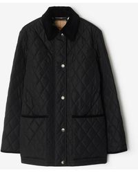 Burberry - Quilted Nylon Jacket - Lyst