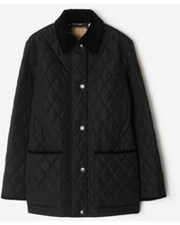 Burberry - Quilted Nylon Barn Jacket - Lyst