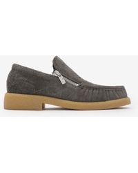 Burberry - Suede Chance Loafers - Lyst