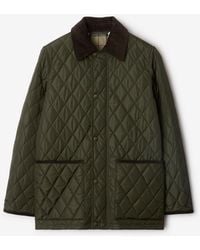 Burberry - Quilted Nylon Barn Jacket - Lyst