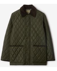 Burberry - Quilted Nylon Barn Jacket - Lyst