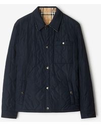 Burberry - Reversible Quilted Overshirt - Lyst