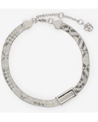 Burberry - Engraved Check Bracelet​ - Lyst