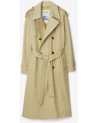 Burberry - Trench long Castleford - Lyst