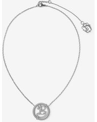 Burberry - Nautical Knot B Pendant Necklace​ - Lyst