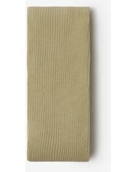 Burberry - Ribbed Wool Blend Tights - Lyst