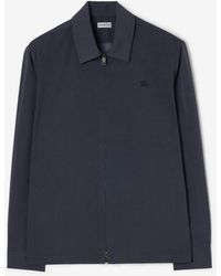 Burberry - Coated Nylon Overshirt - Lyst